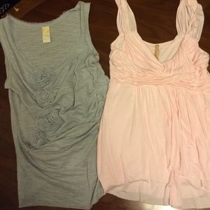 2 Anthro feminine tops