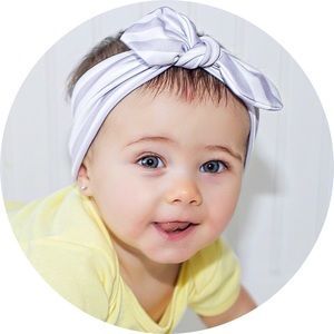 Stripes Knotted Headband