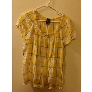 Yellow summer top