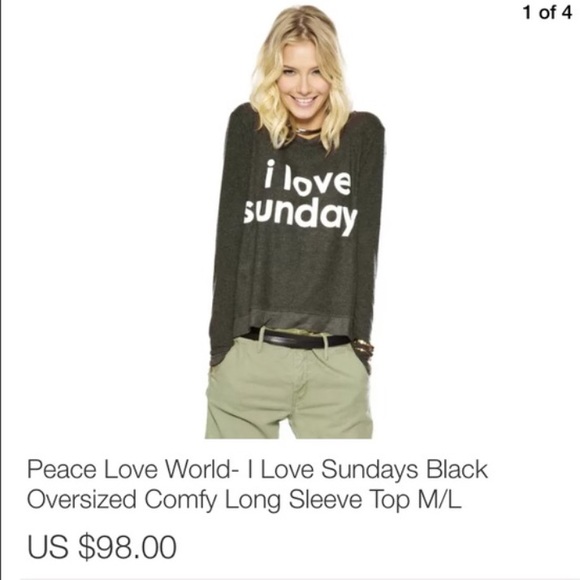 I LOVE SUNDAYS® DEEP PINK OVERSIZED COMFY TOP