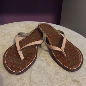 Sam Edelman Nude Gracie Flip Flop