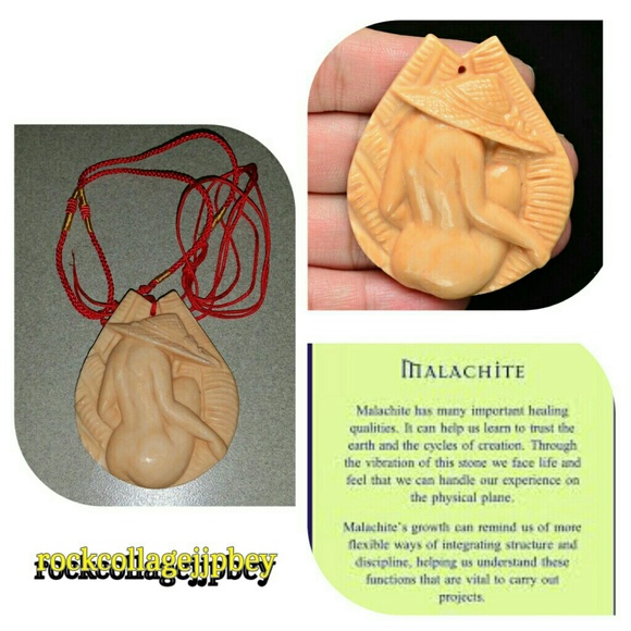 Red Malchite Pendant