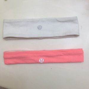 Two Lululemon Headbands