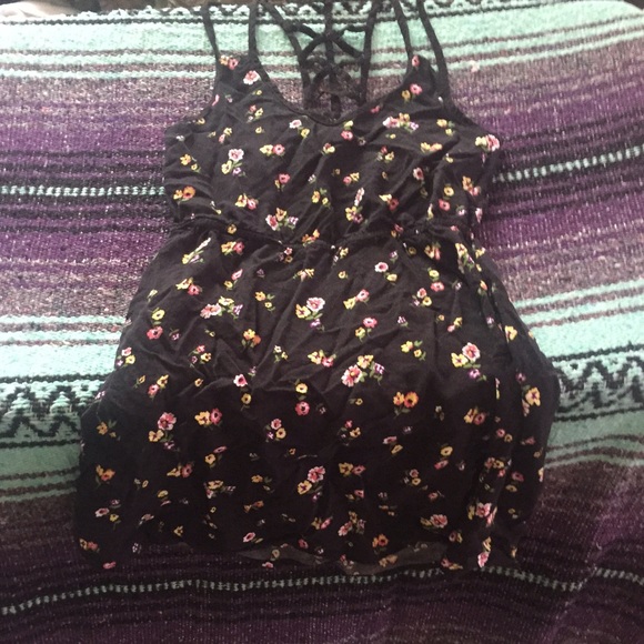 Black Floral Dress