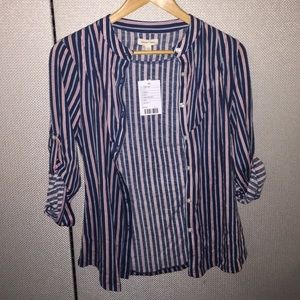 Silence and Noise long sleeve shirt. New with Tag!