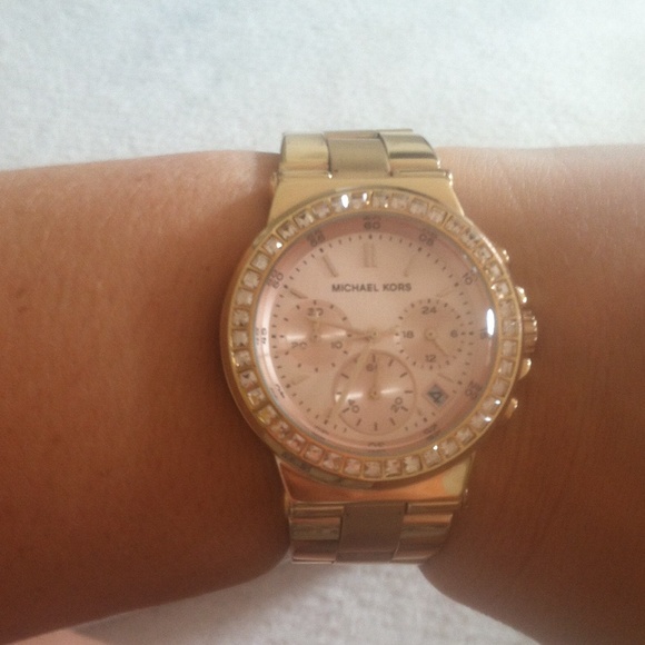 Rose Gold MK women's watch