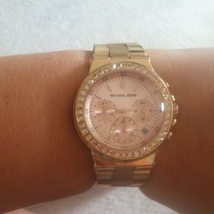 Rose Gold MK women's watch