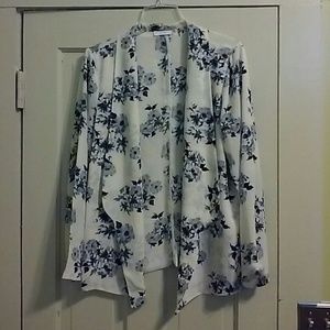 Lush Floral Bed Jacket
