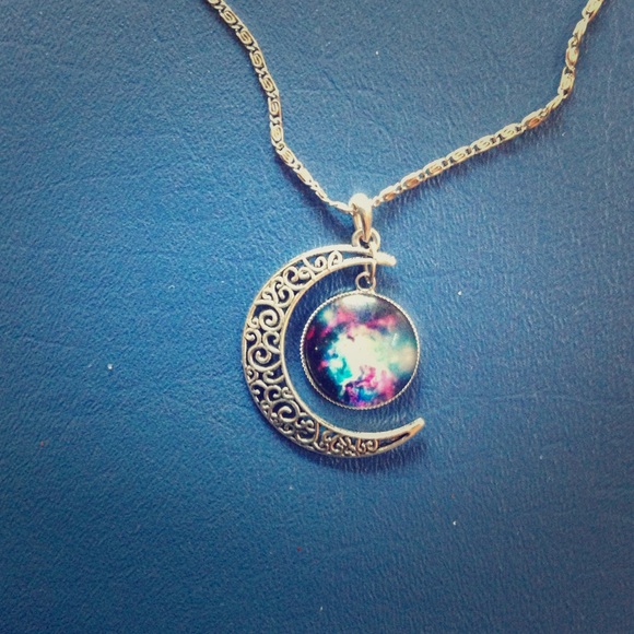 Crescent moon necklace