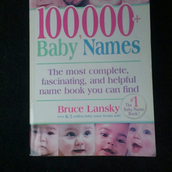100,000 baby names