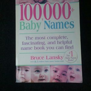 100,000 baby names