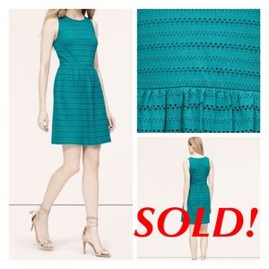 NWT Loft eyelet dress