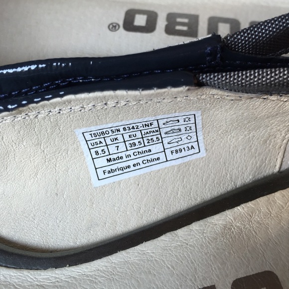 ⭐️SOLD⭐️ Tusbo grey patent leather flats - Picture 4 of 4