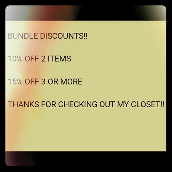 BUNDLE DISCOUNTS!