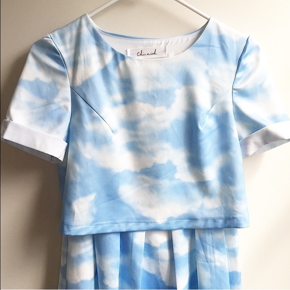 Dresses & Skirts - Cloud printed dress