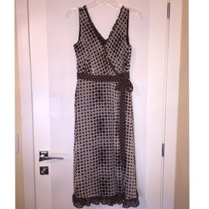 Polka dot Summer Wrap Dress.
