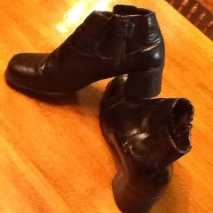 Cute black ankle boots