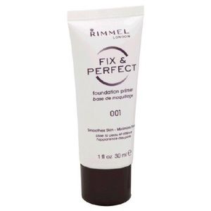 Rimmel London fix and perfect primer 001