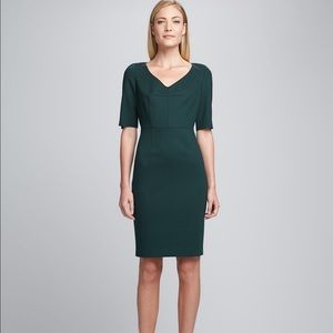 NWT!! Elie Tahari Camellia vneck sheath dress