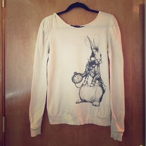 Alice in Wonderland sweater
