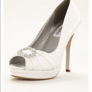 Gianna Platform Pump - Ivory