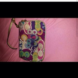 Authentic Coach Wristlet
