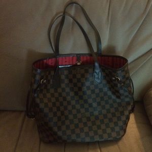 Checkered Neverfull bag