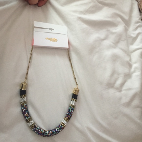 NEW Charlotte Russe beaded necklace!! - Picture 1 of 3