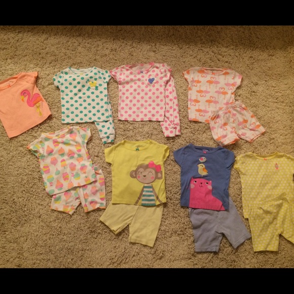 Carter's lot of Jammie's - 9 month