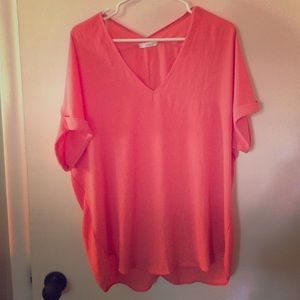 Coral top