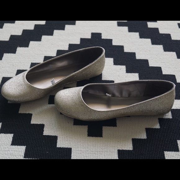 NEW Gold Glitter Shoes