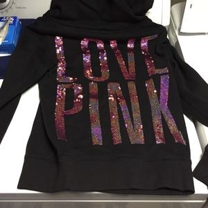 Victoria's Secret Bling Zip Up Hoodie
