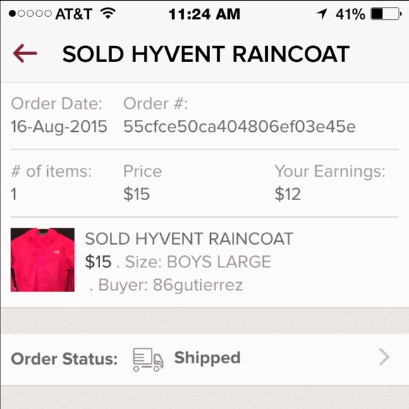 SHIPPING INFO