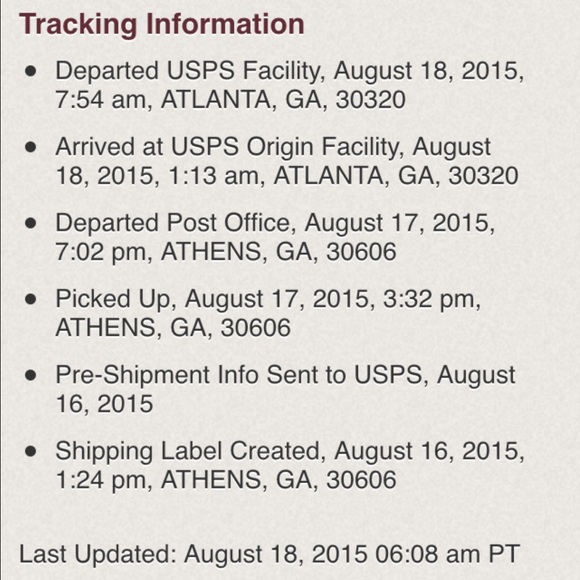 SHIPPING INFO - Picture 2 of 2