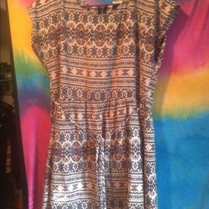Brown Aztec dress