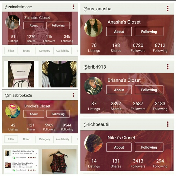 FOLLOW & SHARE MY FRIENDS