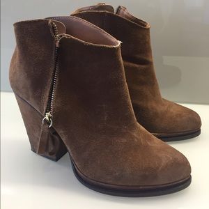 ZARA Brown Booties