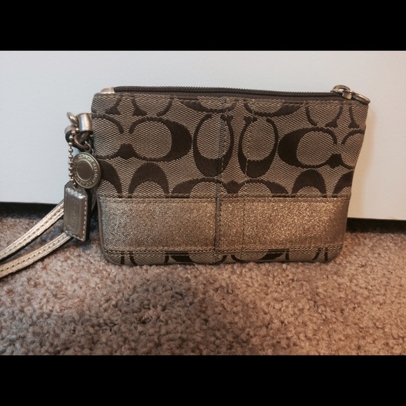 Authentic coach wristlet