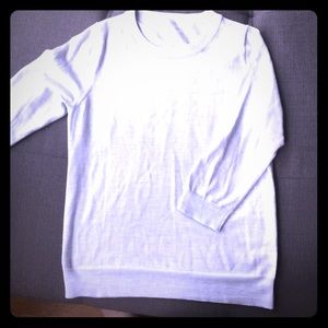 J Crew Tippi sweater heather sky.  Like new