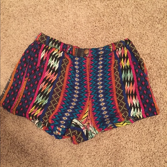 Bohemian Baha Patterned Shorts