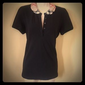 Burberry collard shirt
