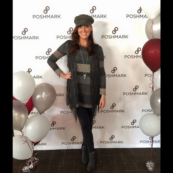 ❌SOLD OUT ❌ Striped tunic dress - Picture 2 of 3