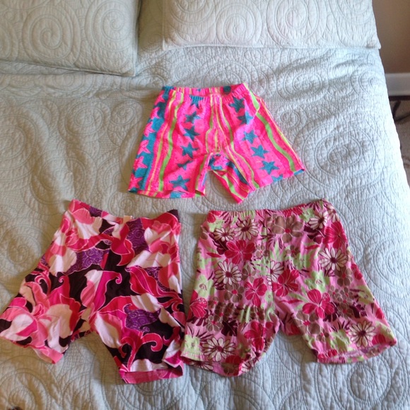 Colorful patterned spandex bundle (3 pairs)