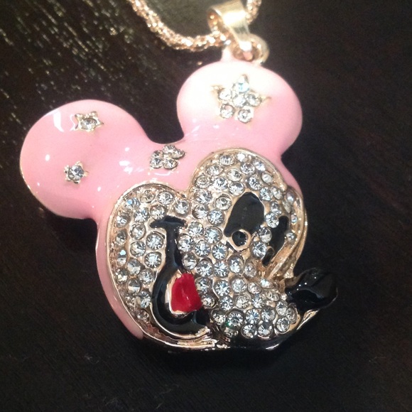 Mickey Mouse Pendant Necklace