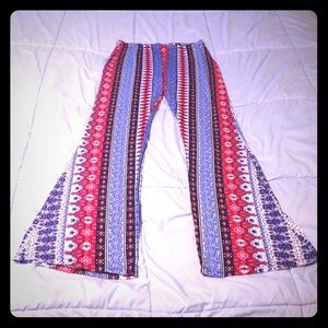 Francesca's Collections Flare Pants