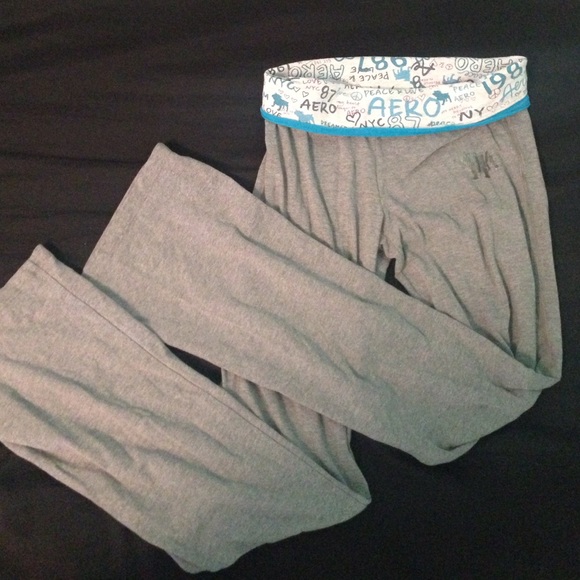 Aero grey yoga pants