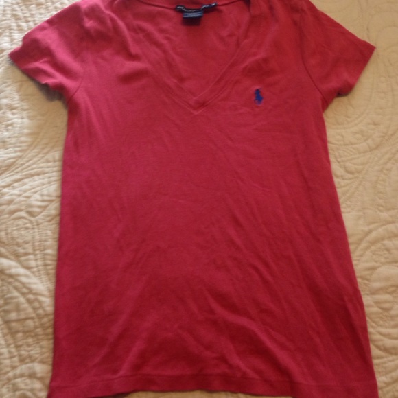 Red Ralph Lauren Top