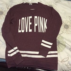 Love Pink Long Sweater