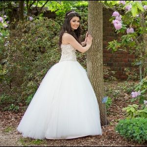 Lazaro Ivory Wedding Gown LZ3209