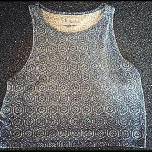 Patterned crop top